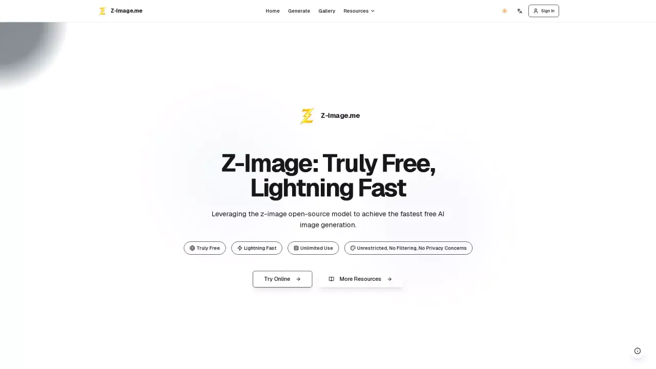 ZImageMe screenshot