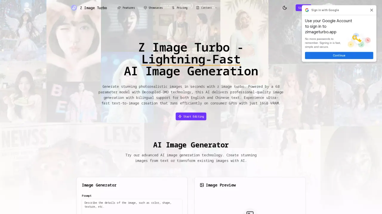 ZImageTurbo screenshot