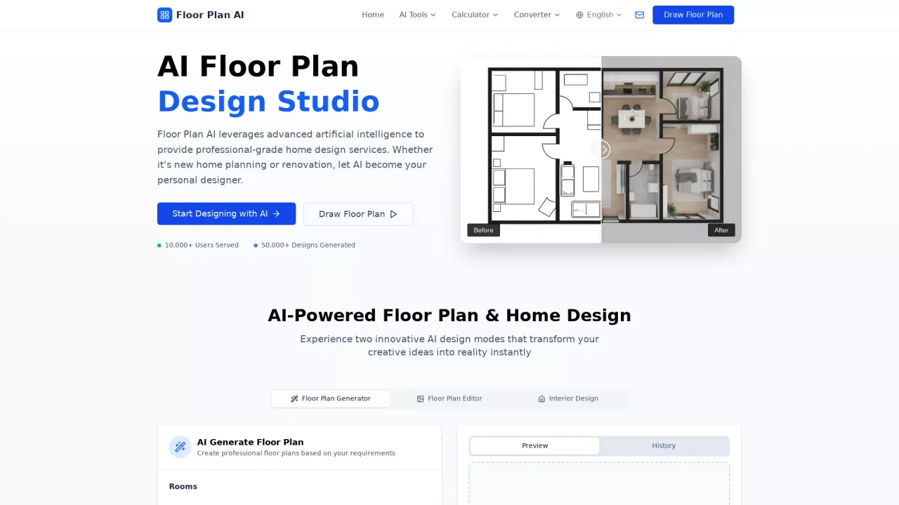 FloorPlanAI screenshot