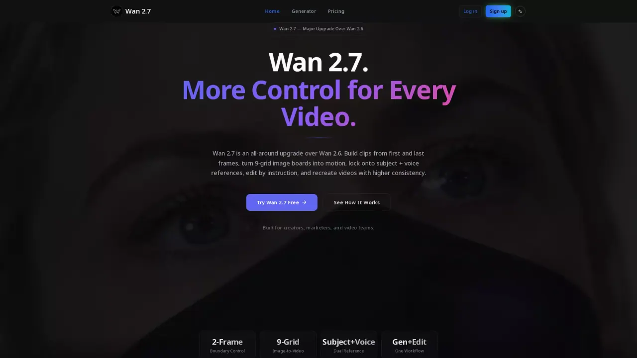 Wan 2.7 screenshot