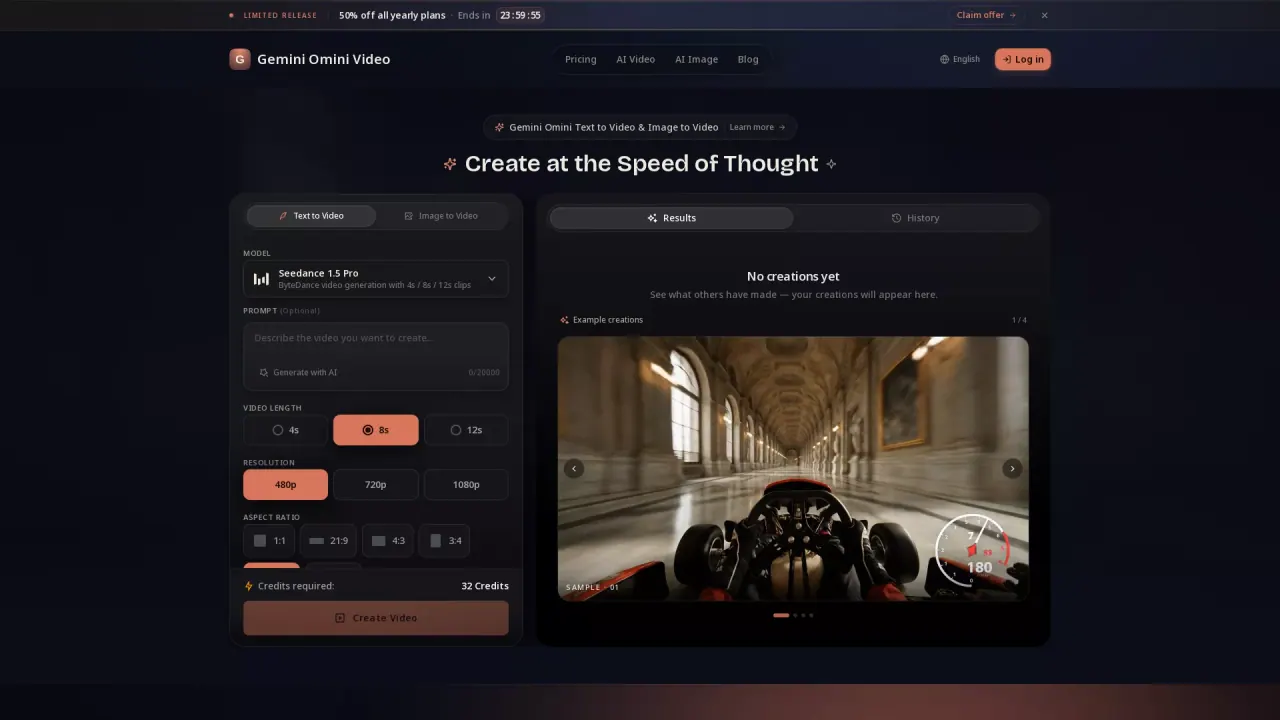 GeminiOminiVideo screenshot