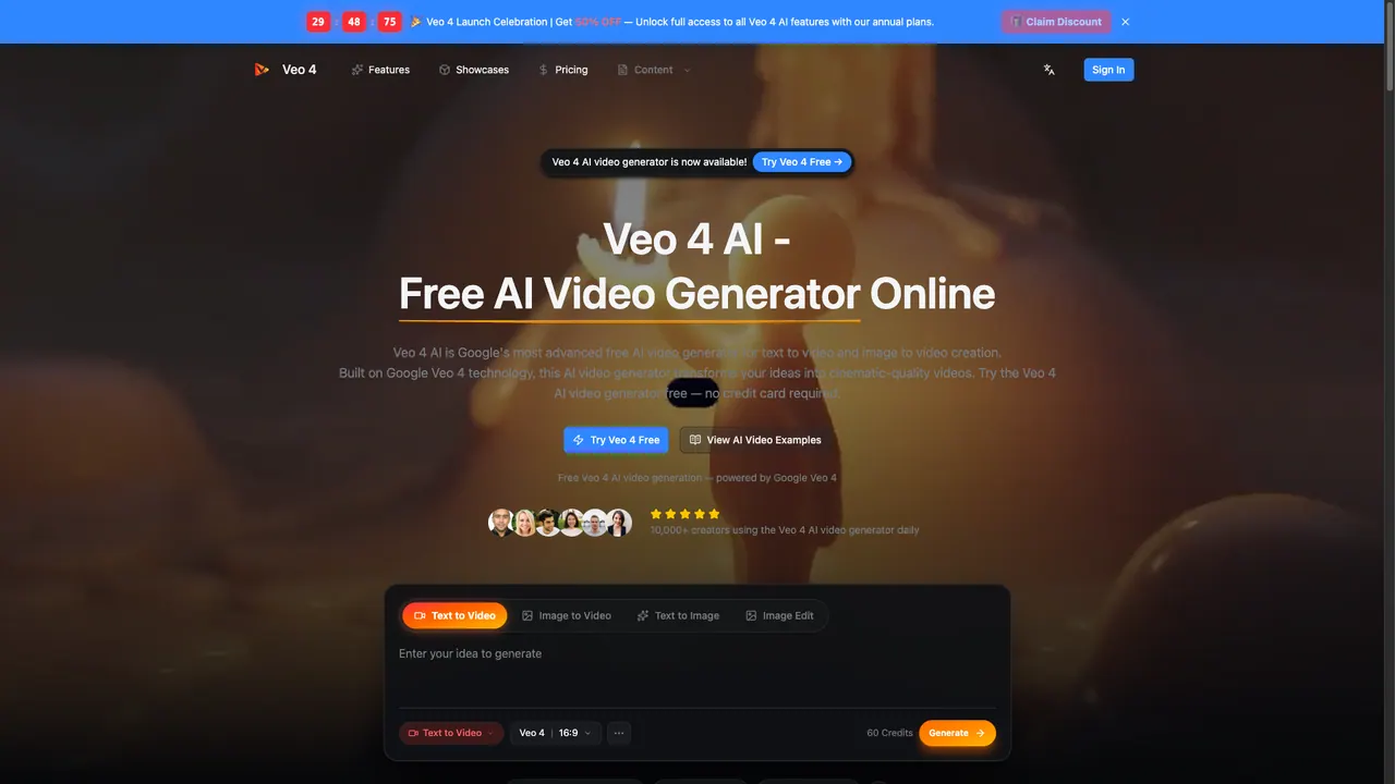 Veo4AIVideoGenerator screenshot