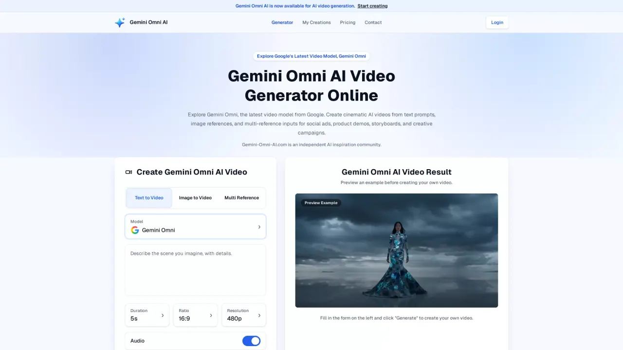 GeminiOmniAI screenshot