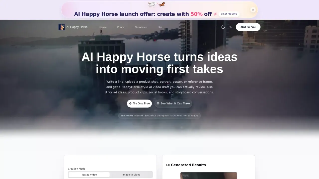 AIHappyHorse screenshot