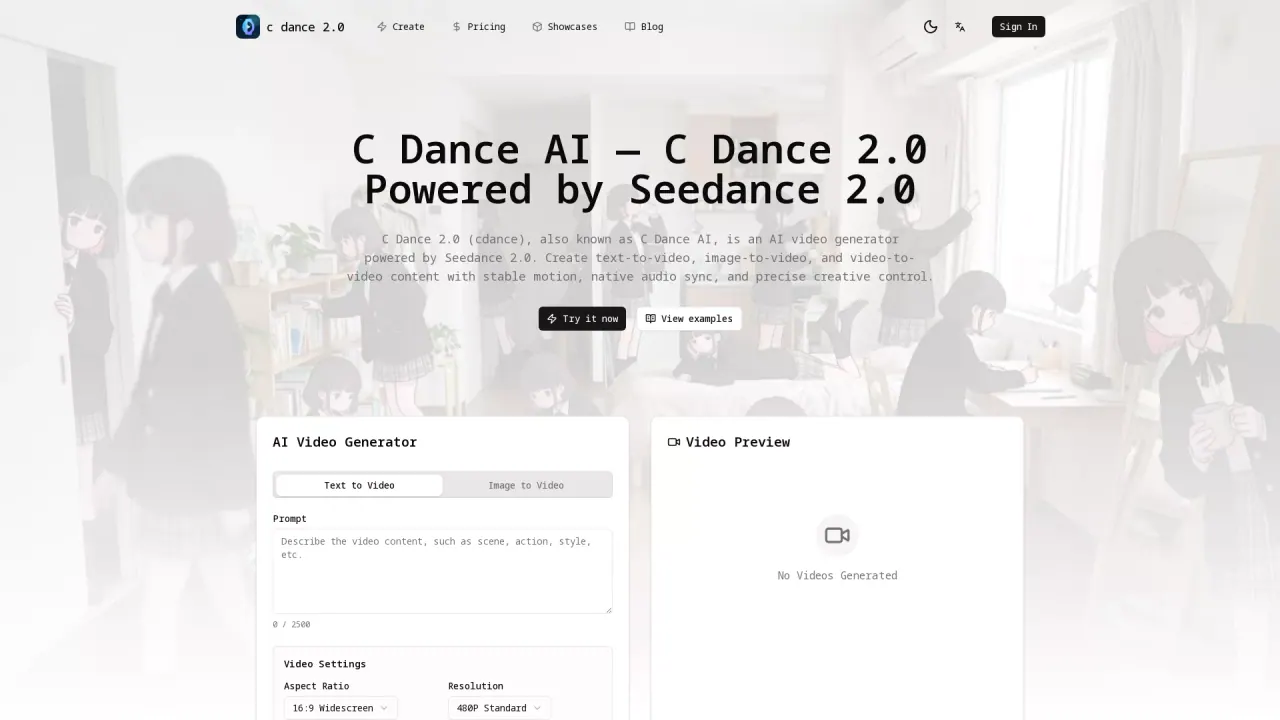 CDanceAI screenshot