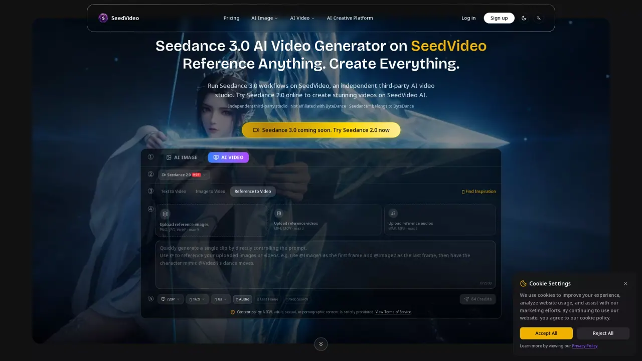 SeedVideo screenshot