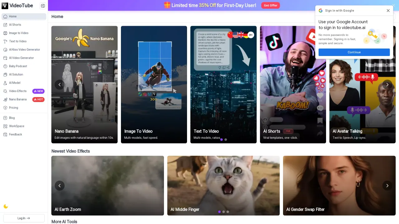 VideoTube screenshot