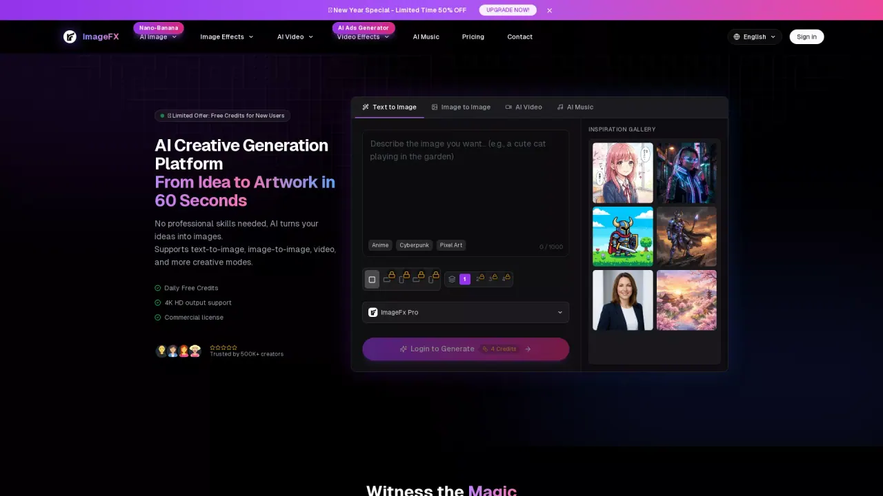 ImageFx screenshot