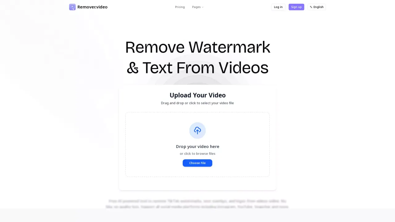 Remover.video screenshot