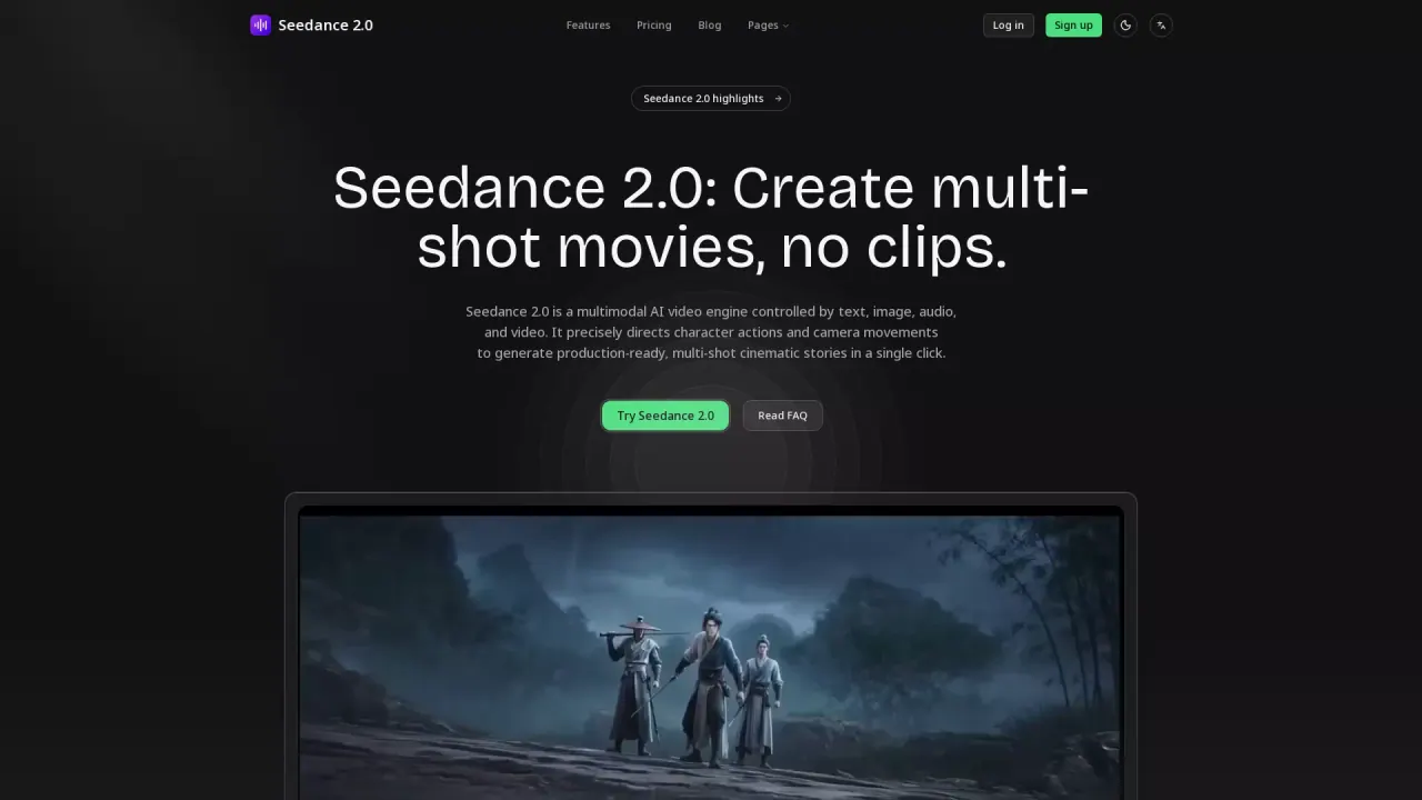 Seedance 2 screenshot