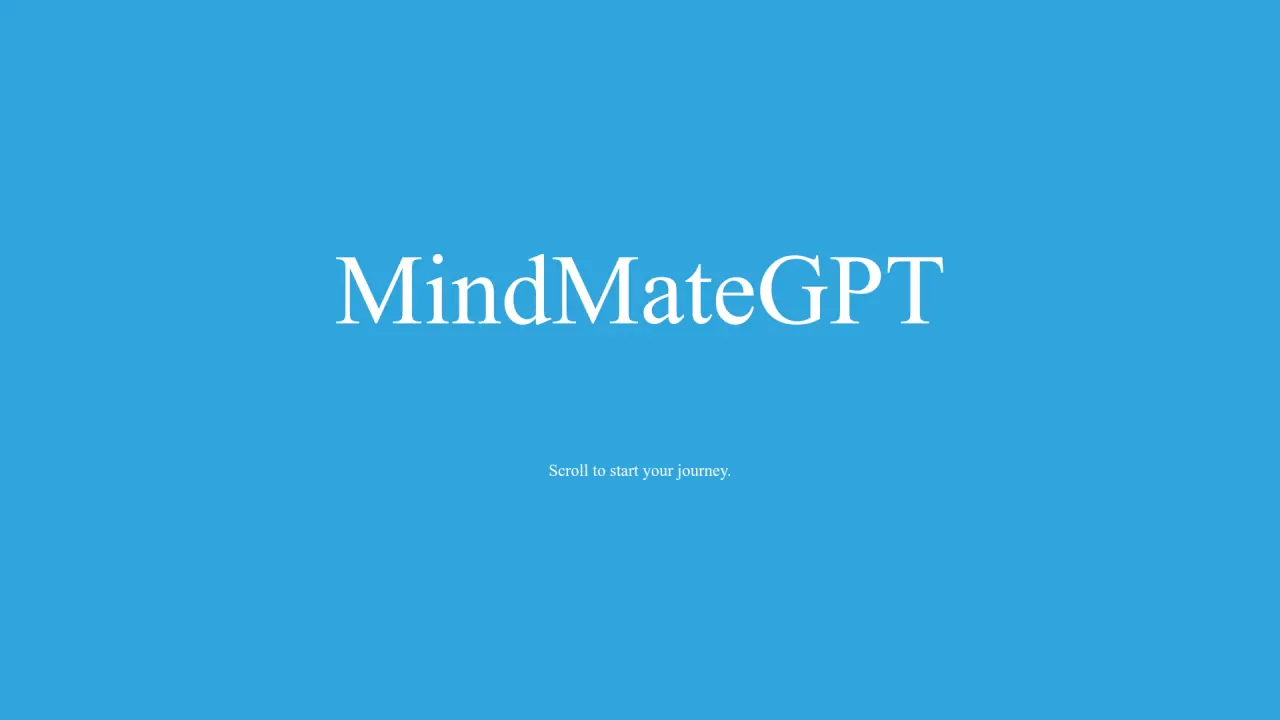 MindMateGPT screenshot