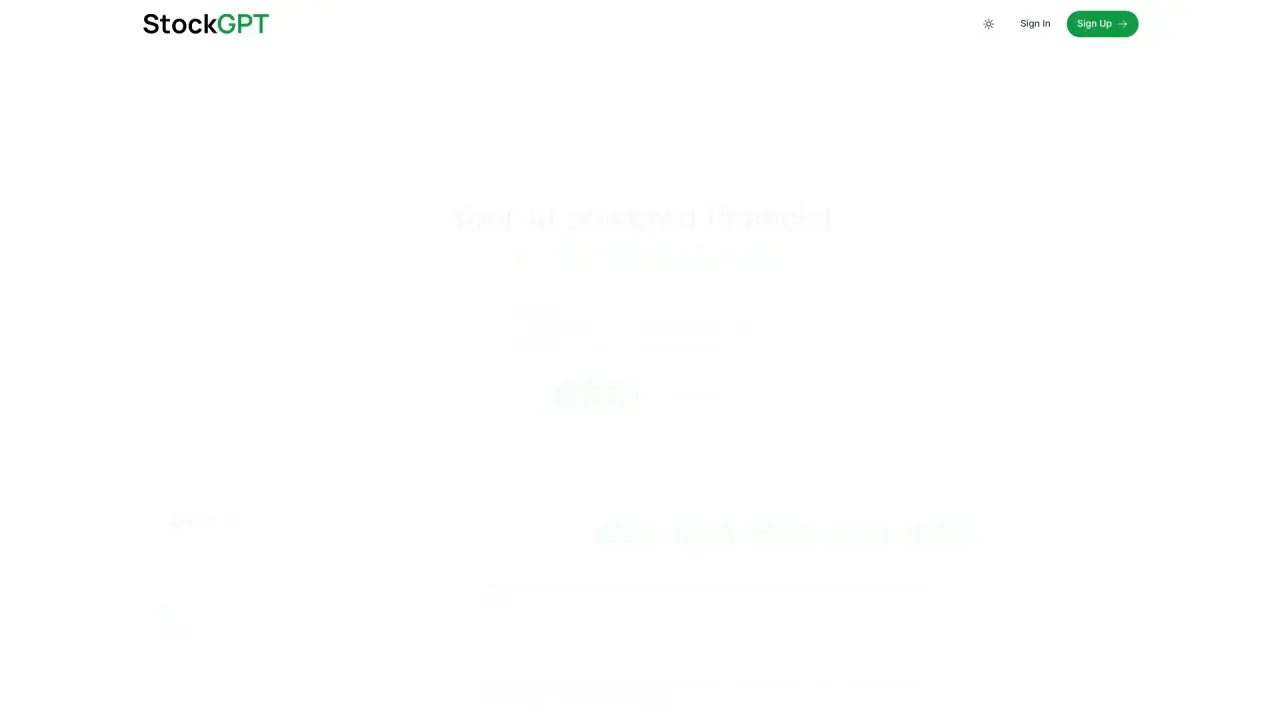 AskStockGPT screenshot