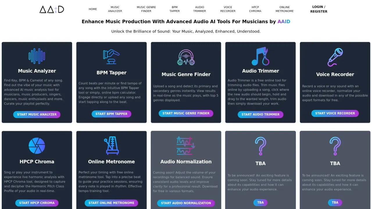 Audio AI Dynamics screenshot