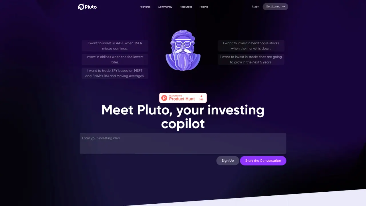 Pluto screenshot