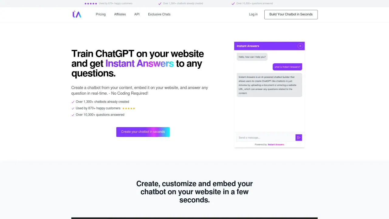 Instantanswers screenshot