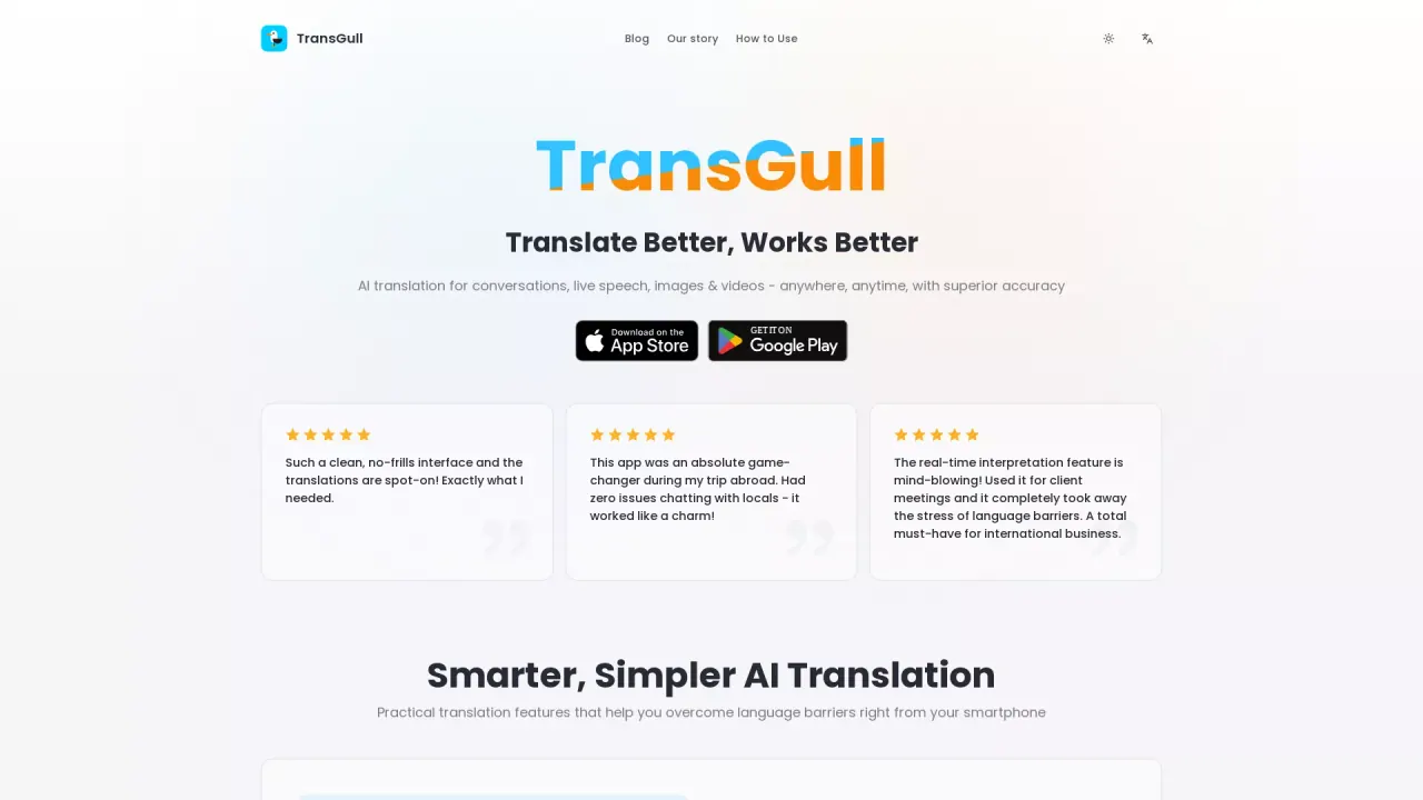 TransGull screenshot