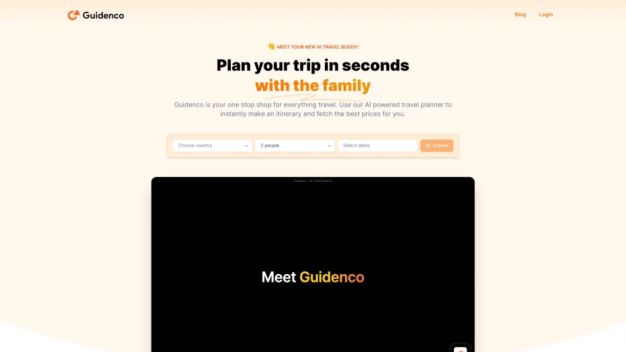 Guidenco screenshot
