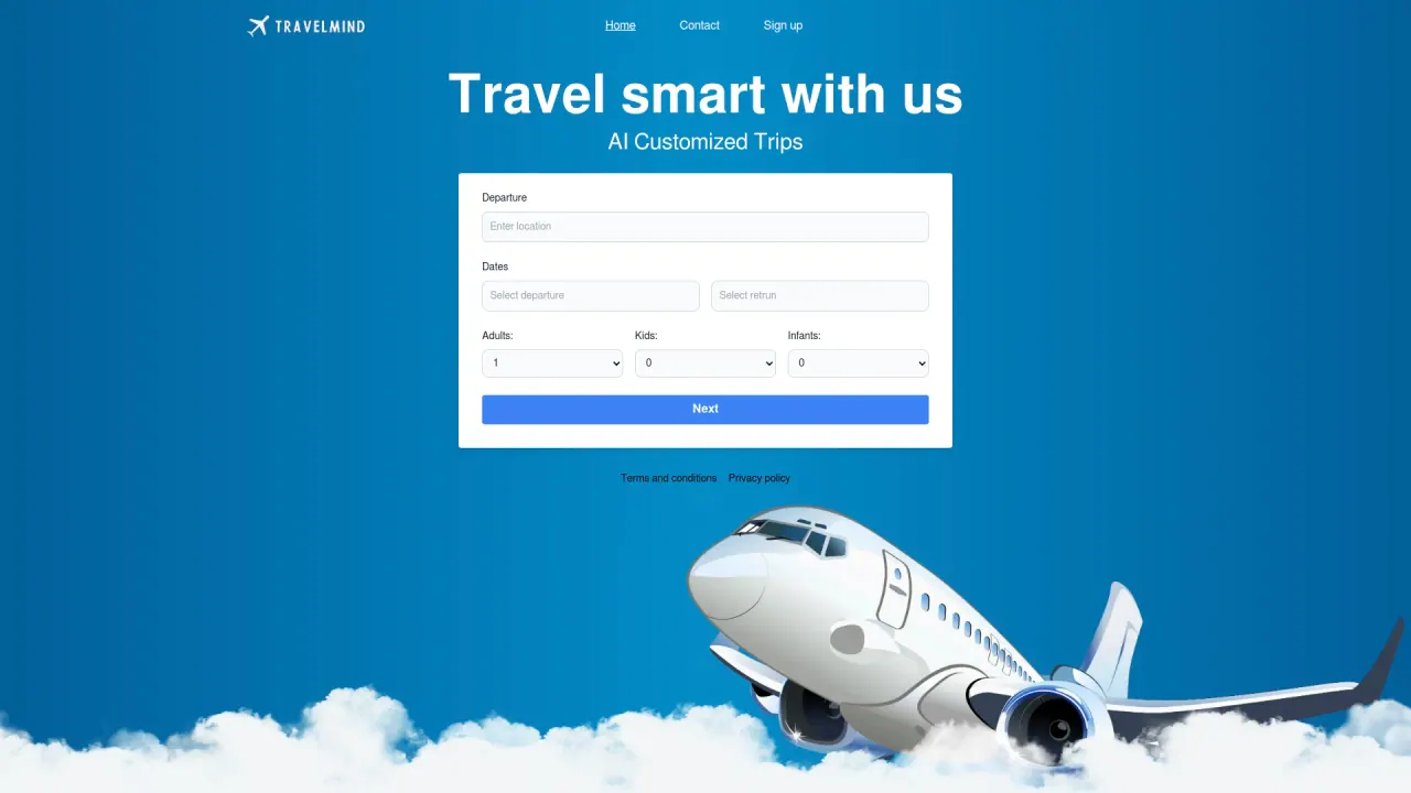 Travelmind screenshot