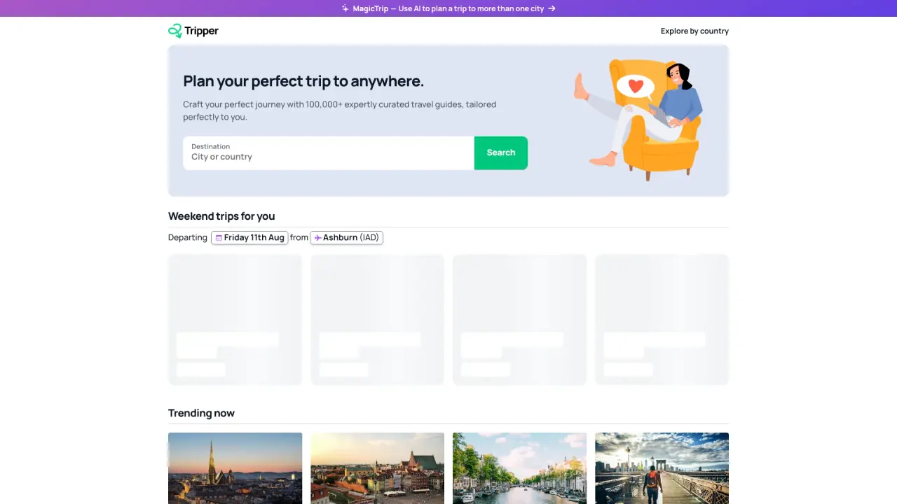 TripperGuide screenshot