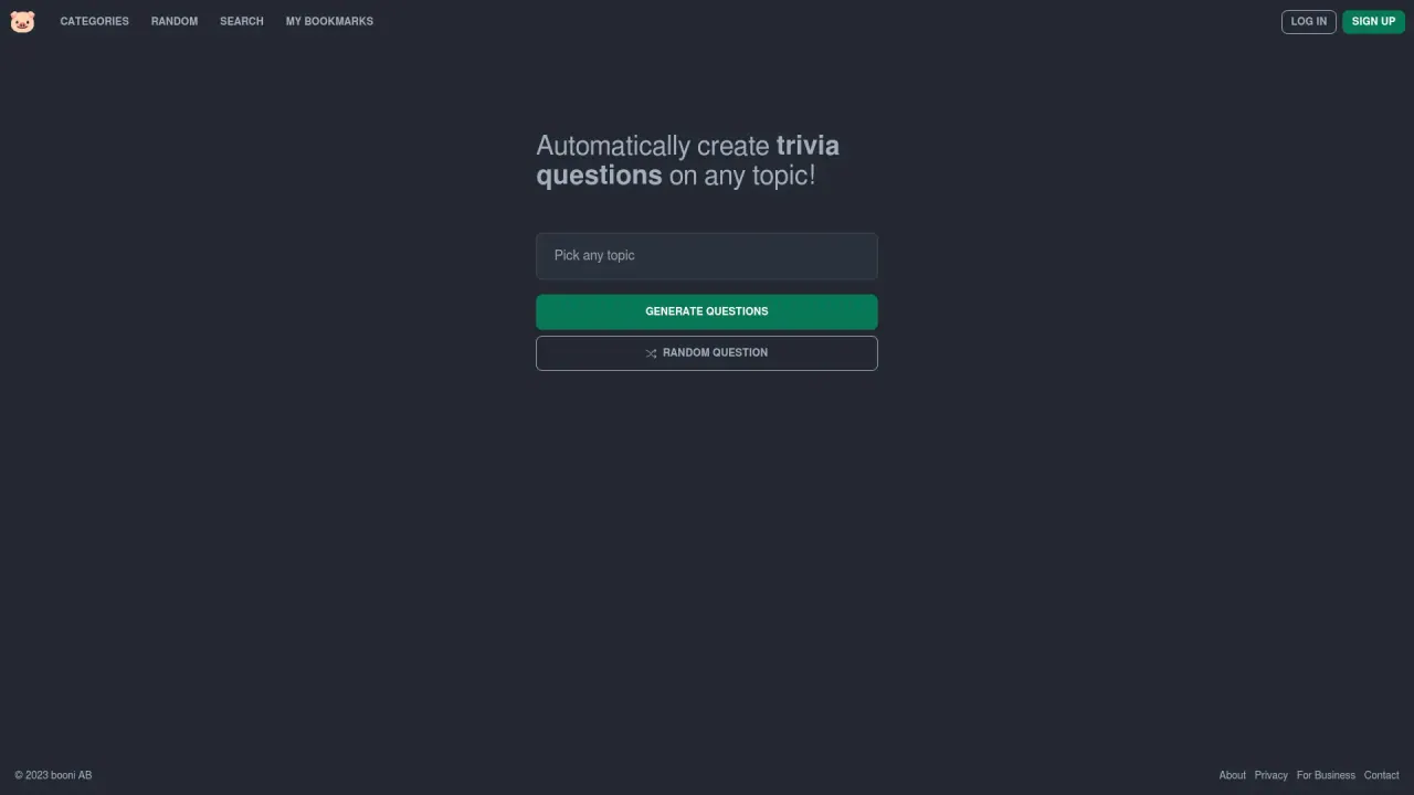 TrivaiApp screenshot