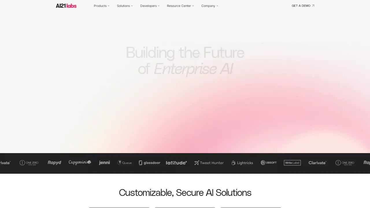 AI21labs screenshot