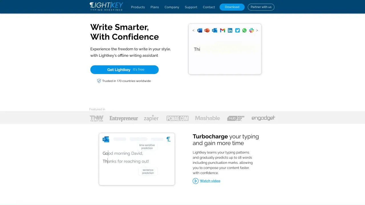 Lightkey screenshot