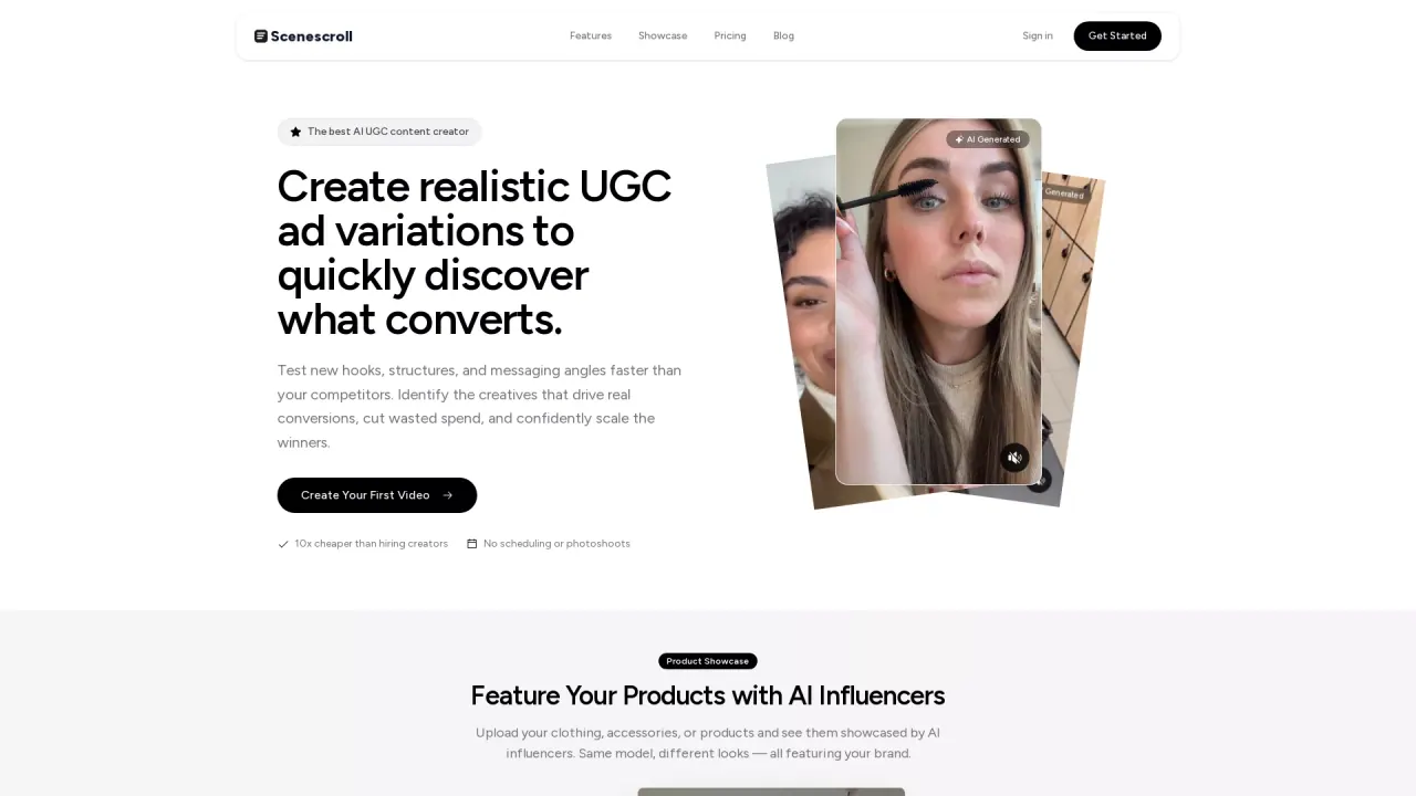 Scenescroll screenshot