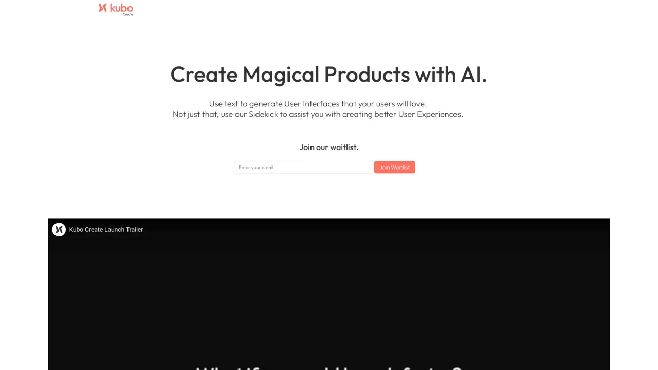 Kubo Create screenshot