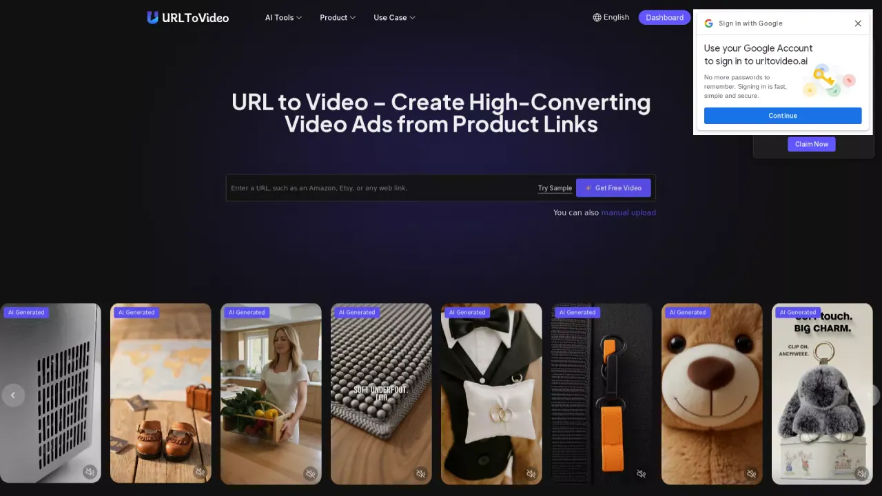 URL To Video screenshot