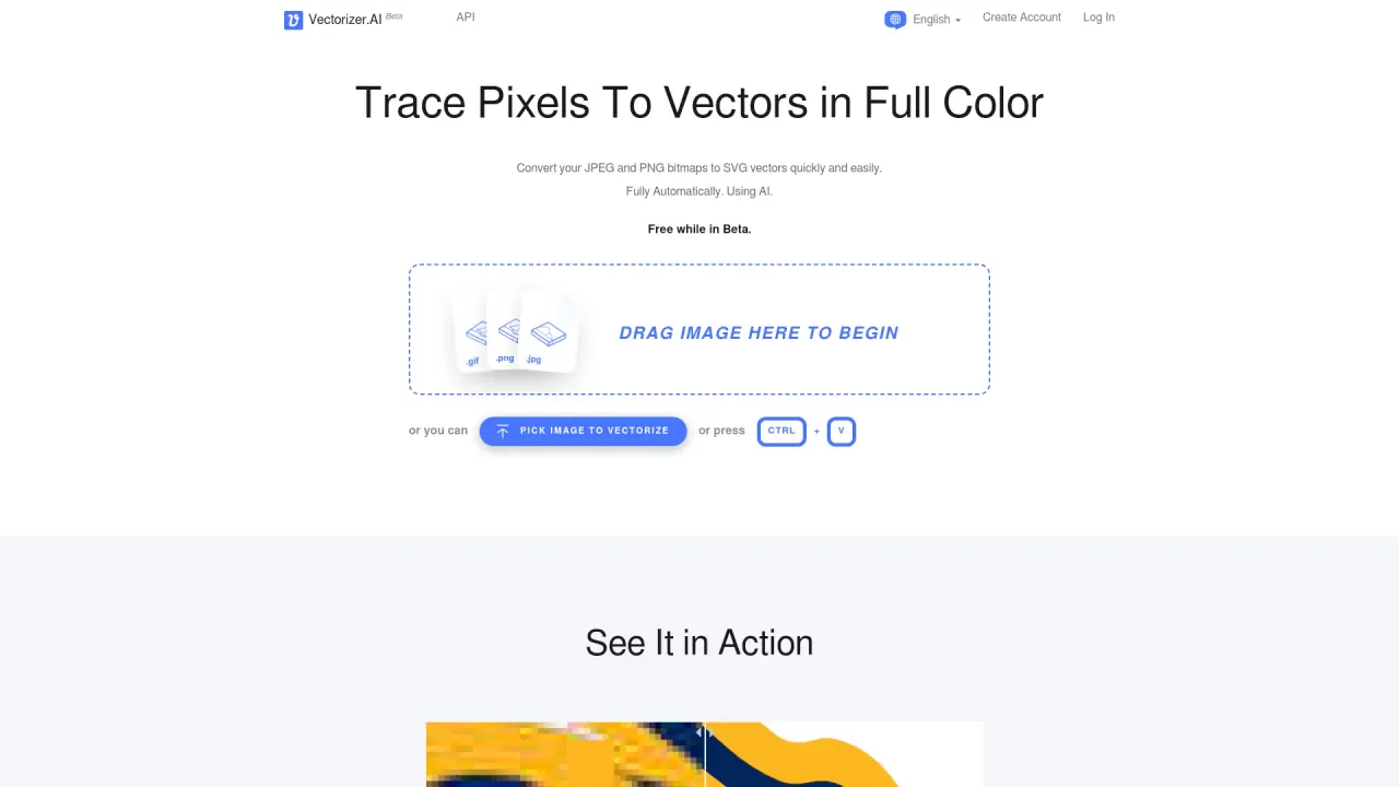 Vectorizer AI screenshot