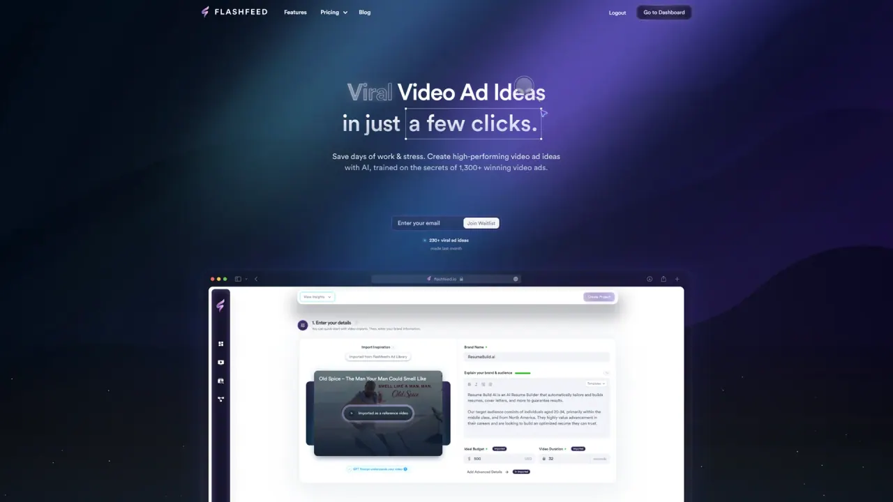 Flashfeed screenshot
