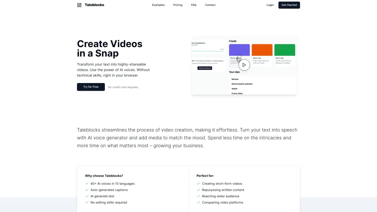 Magicshorts screenshot