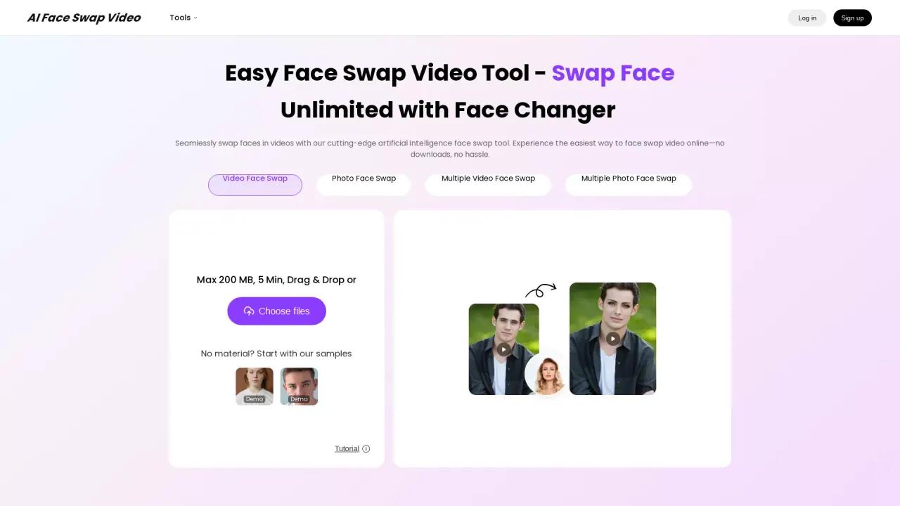 AIFaceSwapVideo screenshot