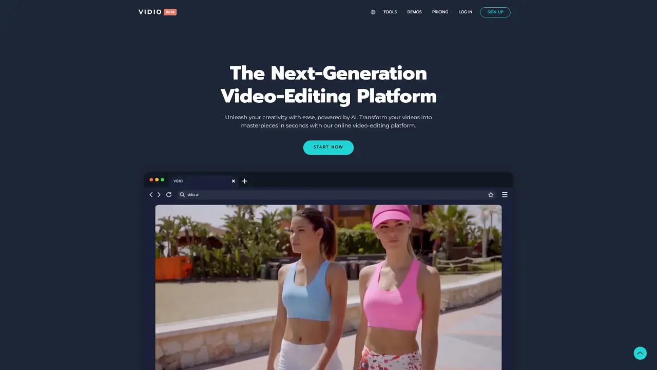 VidioAI screenshot