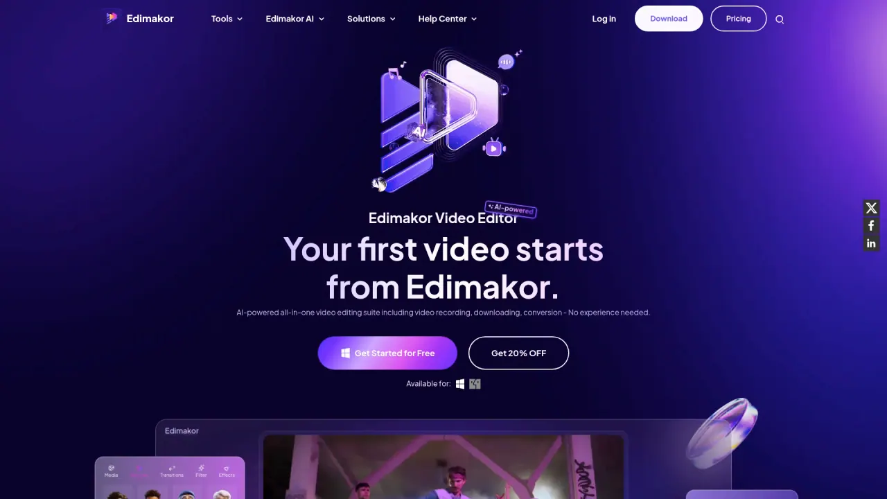 Edimakor screenshot
