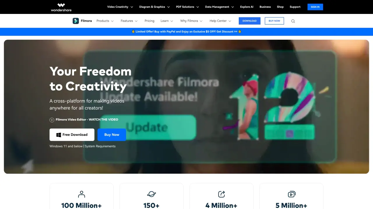 Filmora screenshot