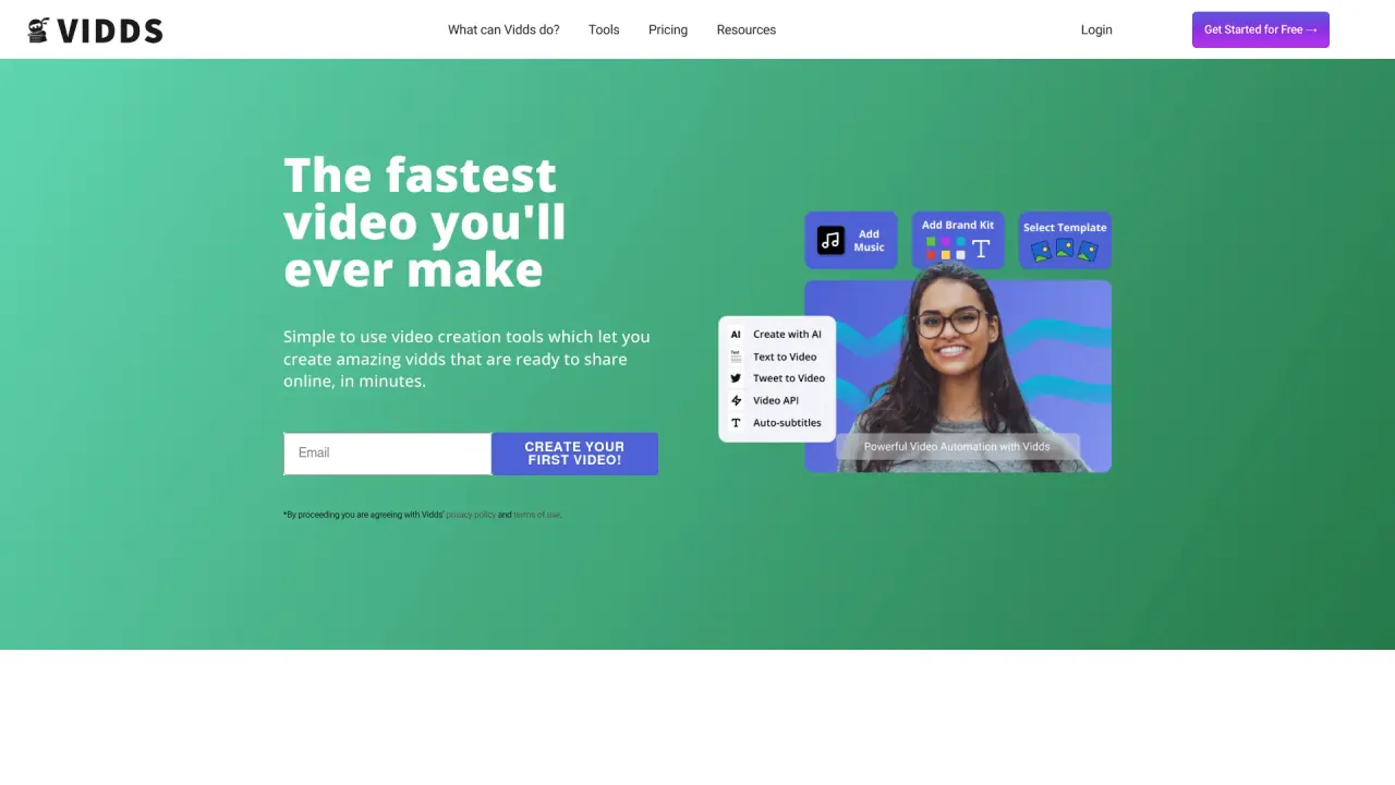 Vidds screenshot