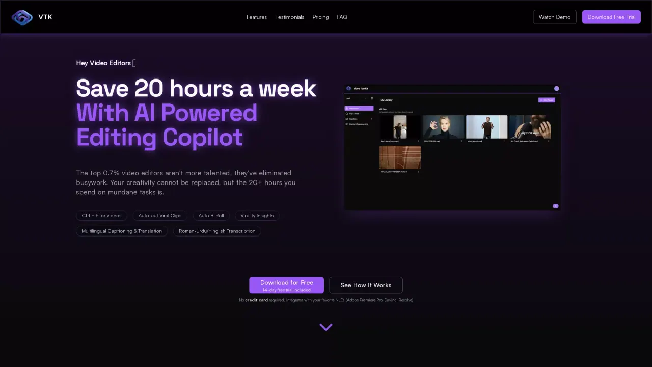 Video Toolkit screenshot
