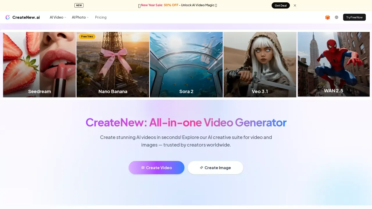 CreateNewAI screenshot