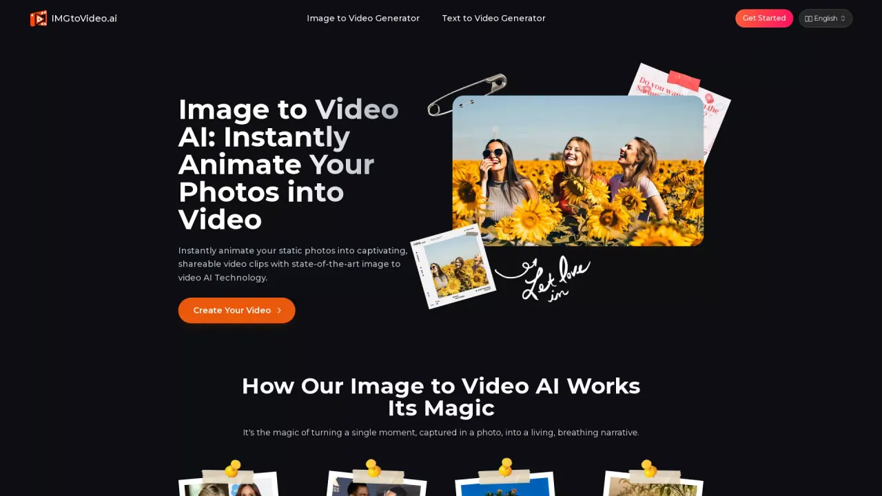 ImageToVideoAI screenshot