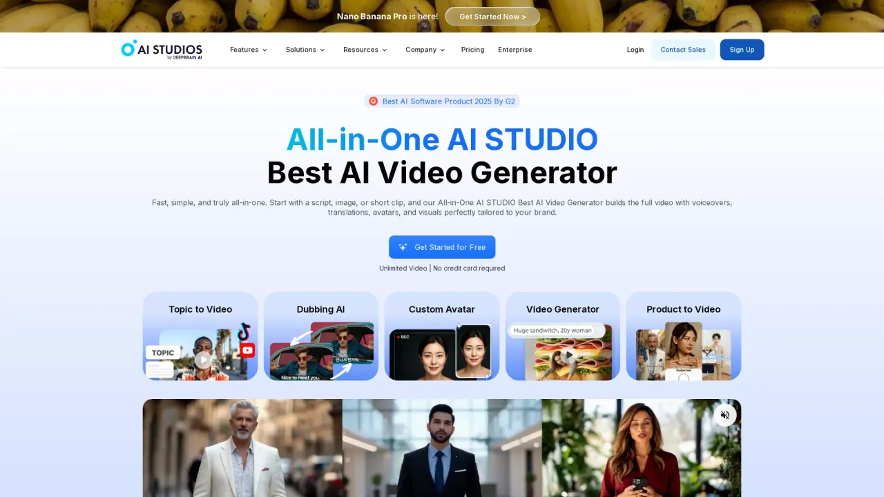 AI Studios screenshot