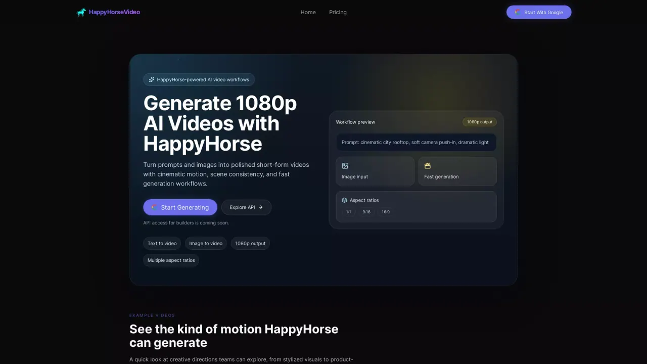 HappyHorseVideo screenshot
