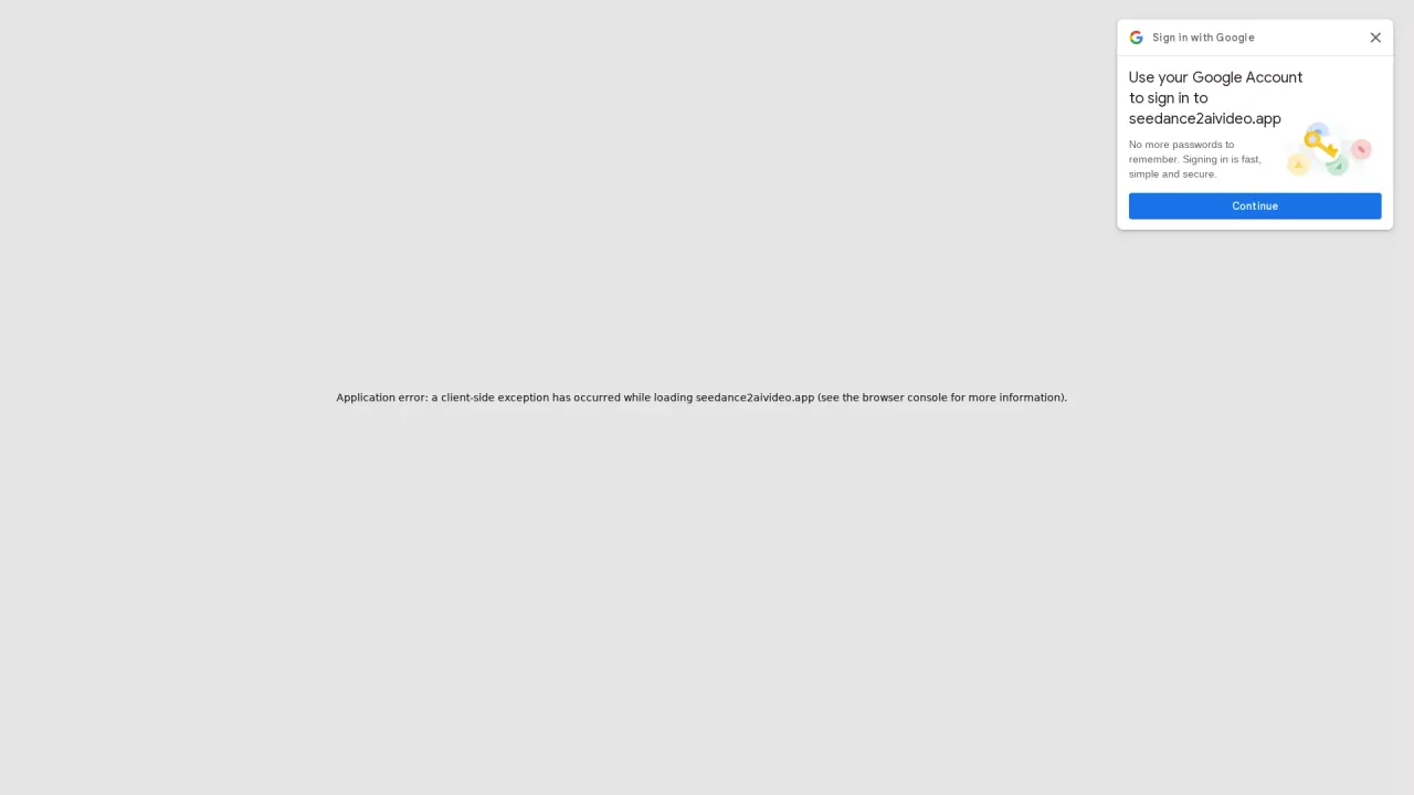 SeedanceAIVideo screenshot