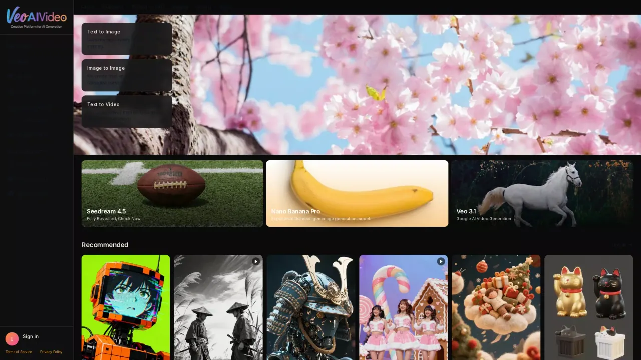 VeoAIVideo screenshot