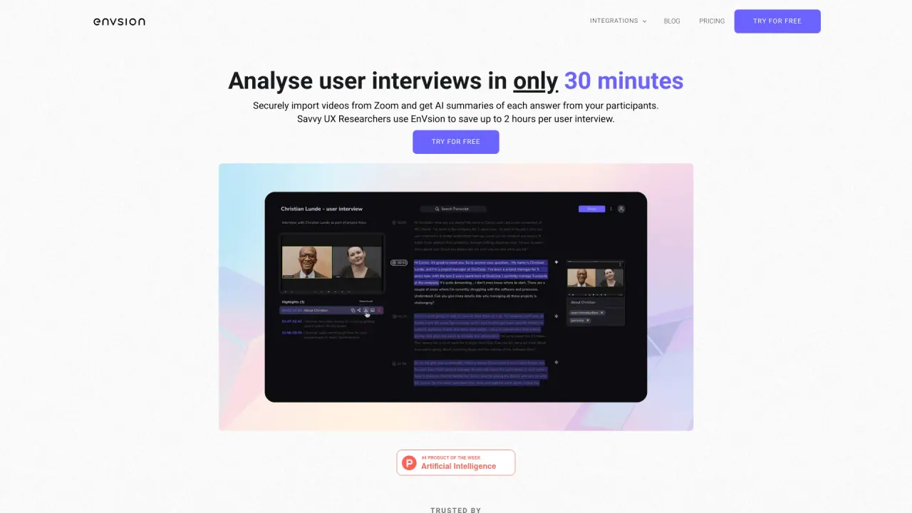 EnVision screenshot