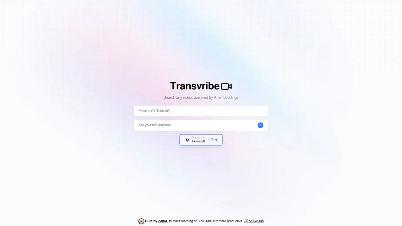 Transvribe screenshot