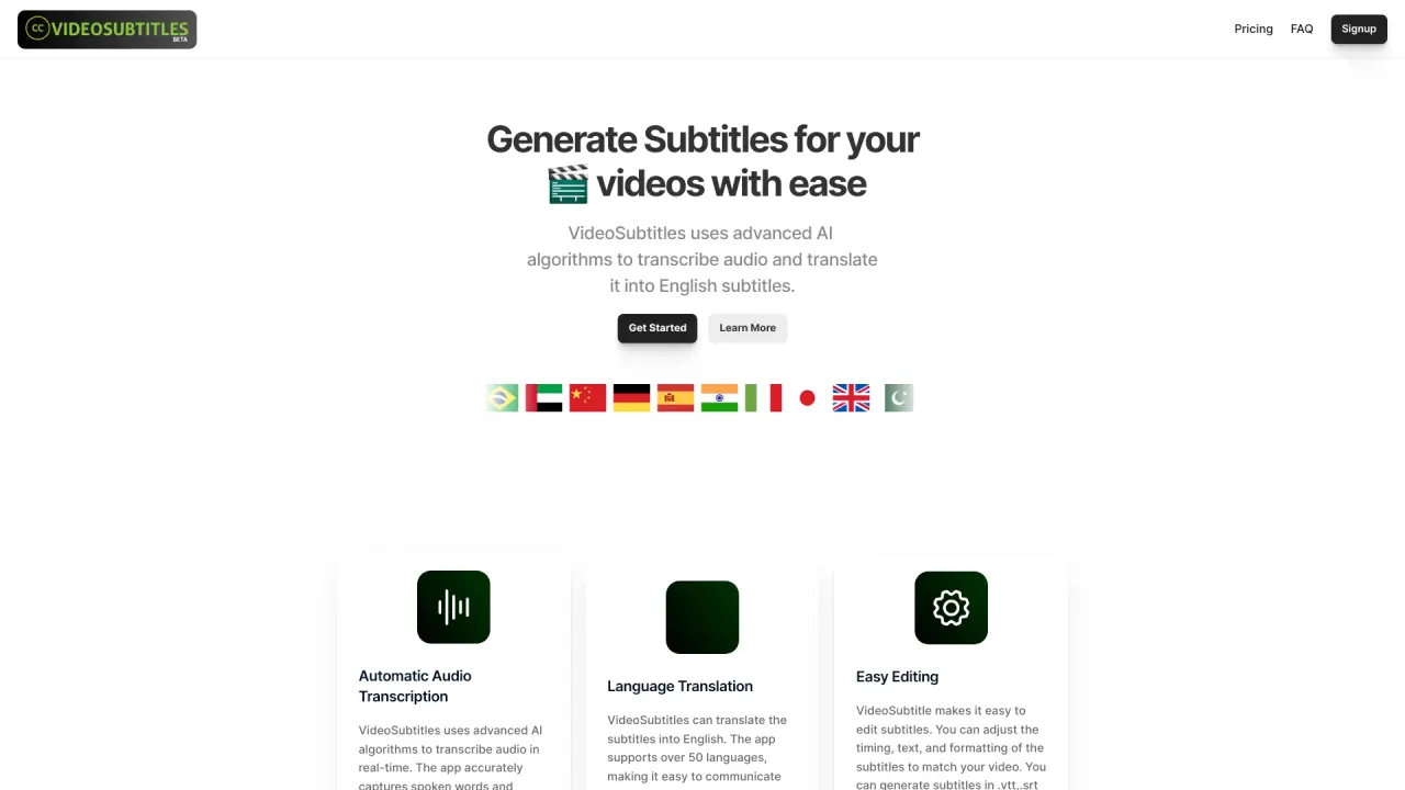 Video Subtitles screenshot