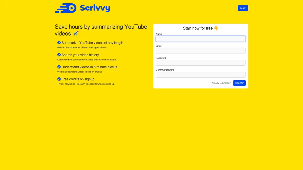 Scrivvy screenshot