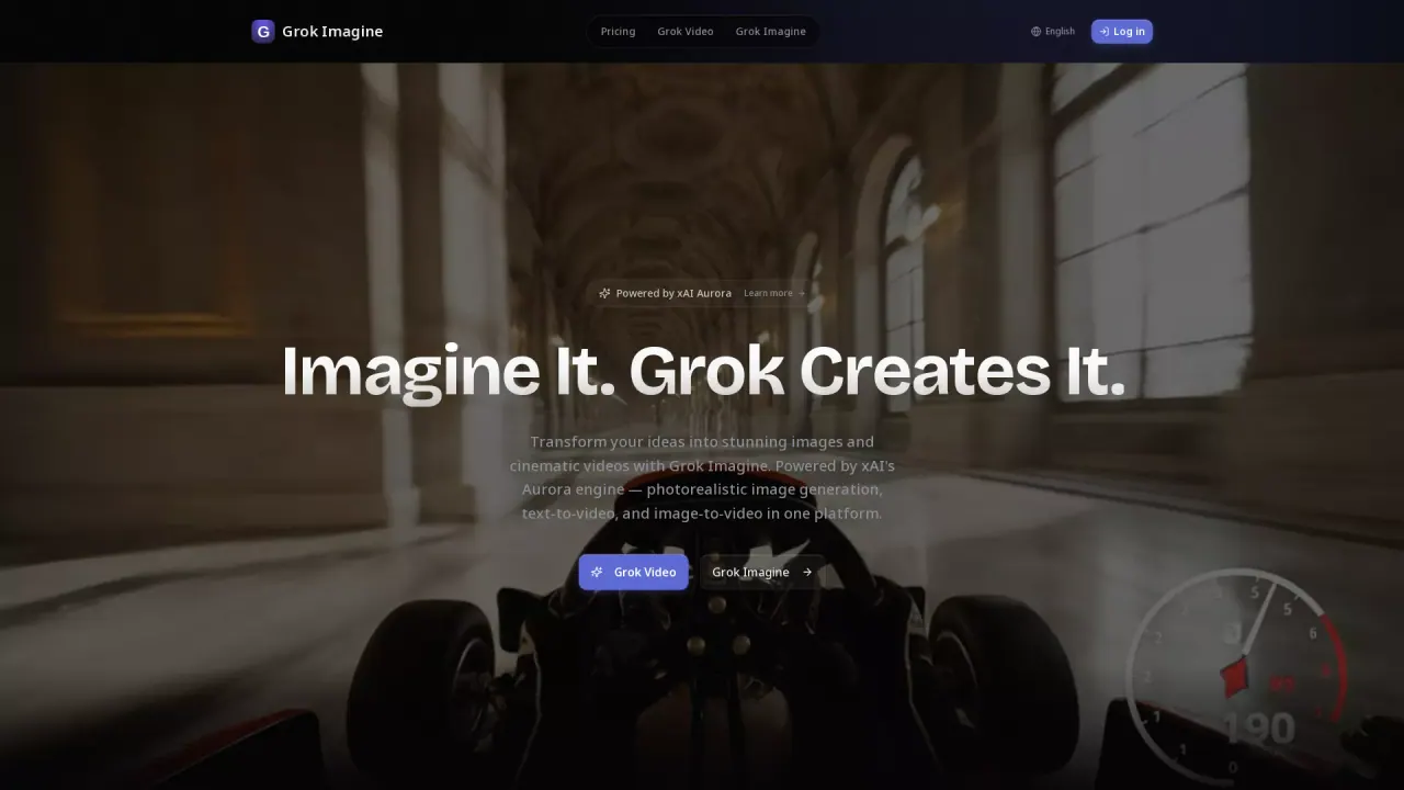 Grok  imagine screenshot