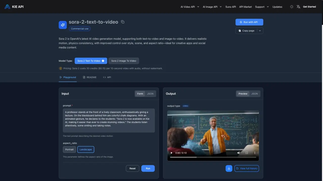 KieAPI screenshot